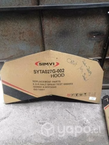 Capot toyota yaris sedan 2008-2013 nuevo