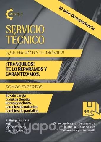 Servicio tecnico celulares