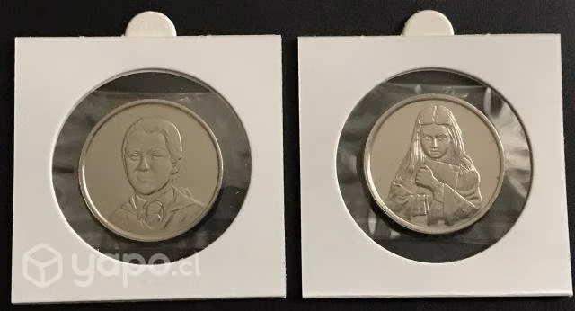 Lote coleccionable de monedas harry potter
