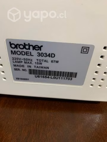Máquina overlock brother nueva