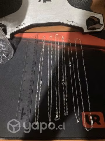 Collares plata 925 nacional e ITALY - Imagen 2