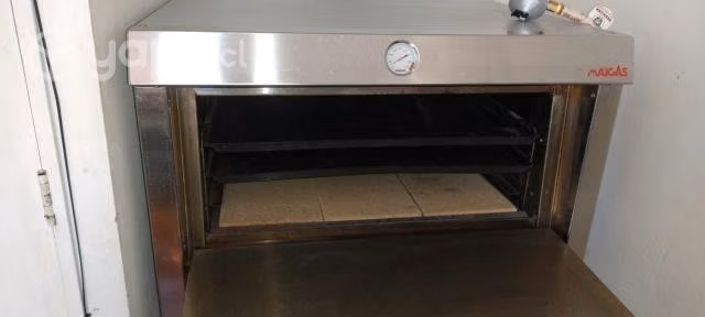 Horno Industrial Gas Maigas 1 Cámara 121 L. Silver