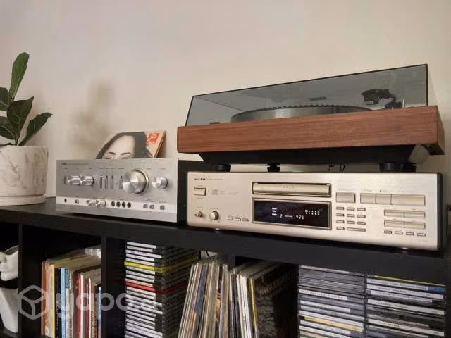 Amplificador Victor + Cd Player + Parlantes