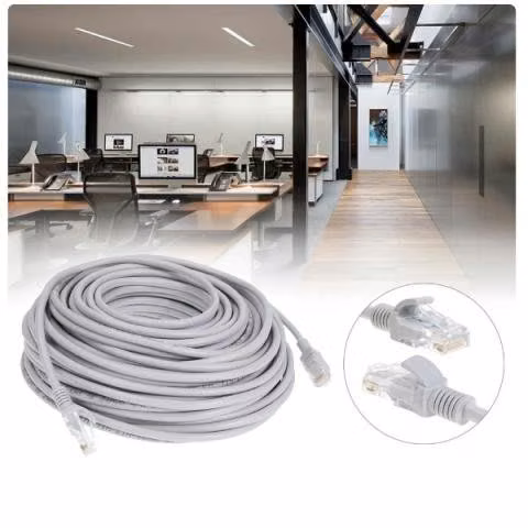 Cable de Red Alta velocidad 5 mt Cat6E Cable LAN - Imagen 3