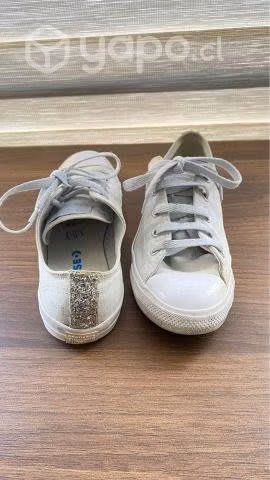 Zapatillas Converse gris claro