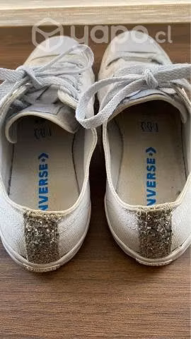 Zapatillas Converse gris claro
