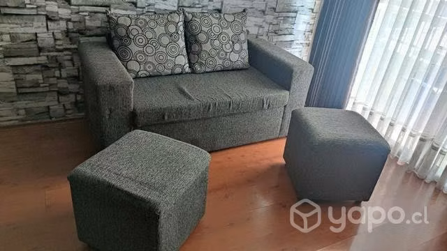 Muebles de sala gris