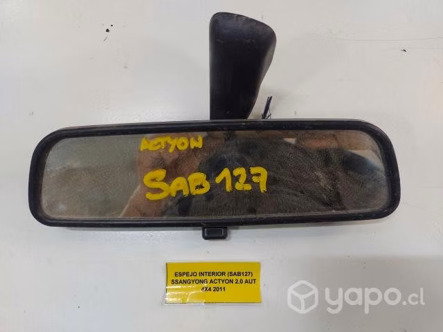 Espejo Interior (SAB127) SSangyong Actyon 2.0 AUT