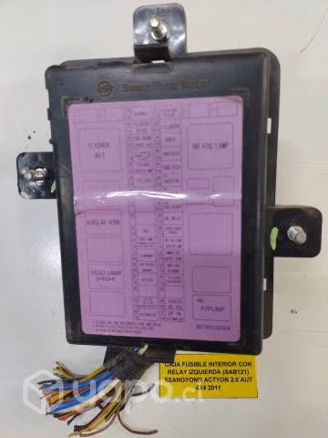 Caja Fusible Interior Con Relay Izq SSangyong Acty