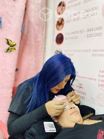 Salón de belleza silla disponibilidad inmediata