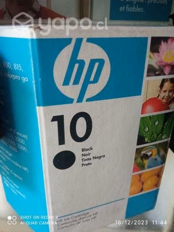 Tinta HP 19 black original de 69ml