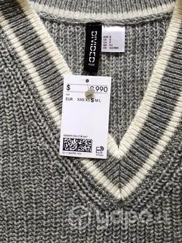 Veste Gris Sin Mangas Talla M - Imagen 2