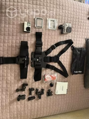 GoPro 4 silver + kit accesorios