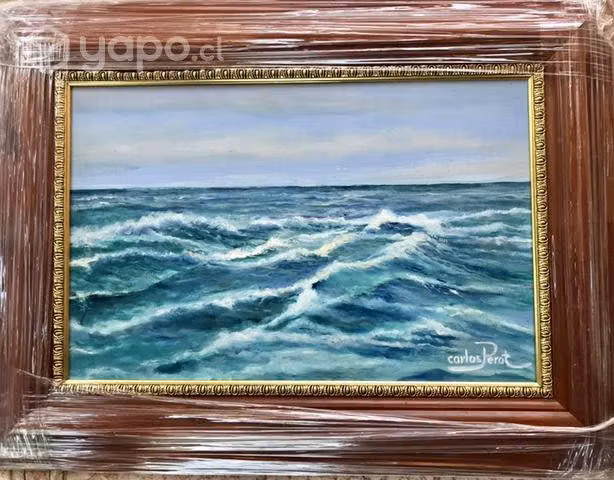 Carlos Perot , # 5001 , Óleo Original