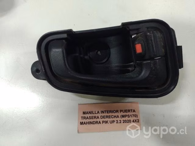 Manilla Interior Puerta Trasera Derecha MAHINDRA