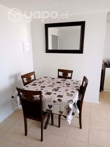 Se arrienda departamento amoblado