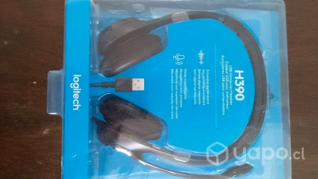Audífonos con micrófono usb Nuevo