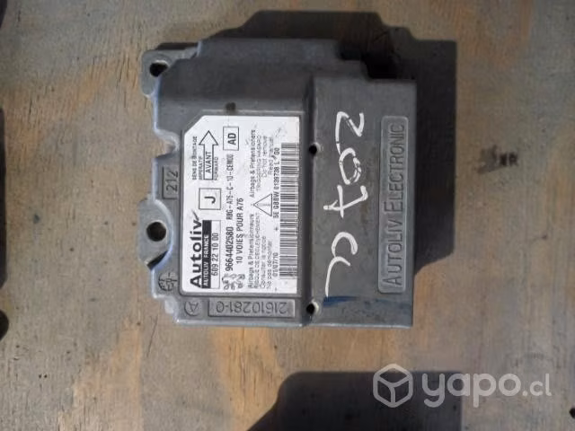 Peugeot 207 cc modulo airbag cajetin envio regione