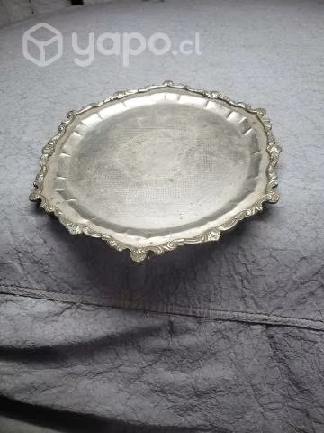 Plato de plaque antiguo