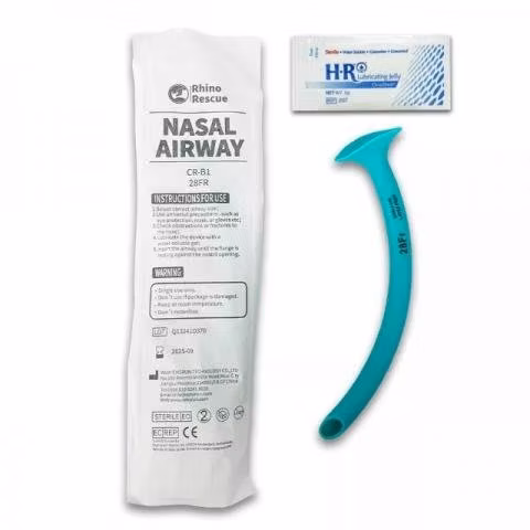 Canula nasofaringea 28fr con lubricante