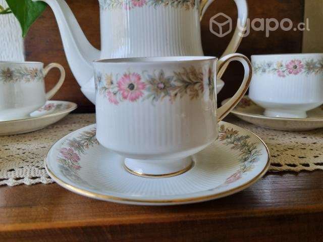 Juego de té inglés para 6 personas con tetera - Imagen 2