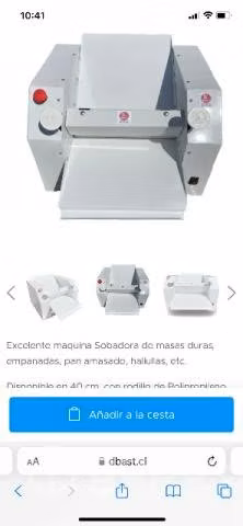 Sobadora de masas 400 mm