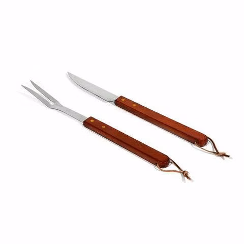 Pincho y cuchillo parrillero