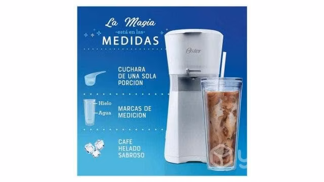 Cafetera oster iced coffe