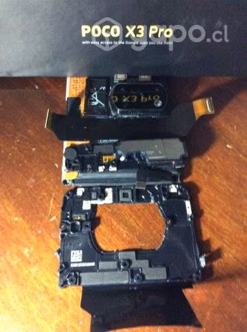 Poco x3 pro repuesto+Funda tipo cartera negra - Imagen 2