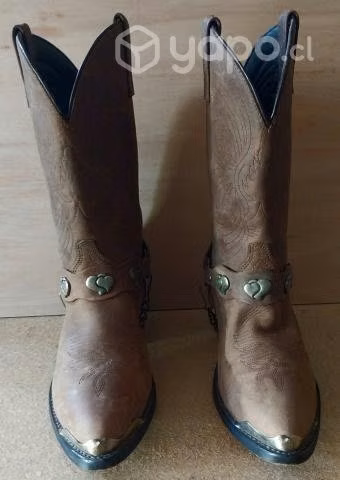 Botas vaqueras de mujer Masterson RB920, talla 8M - Imagen 3