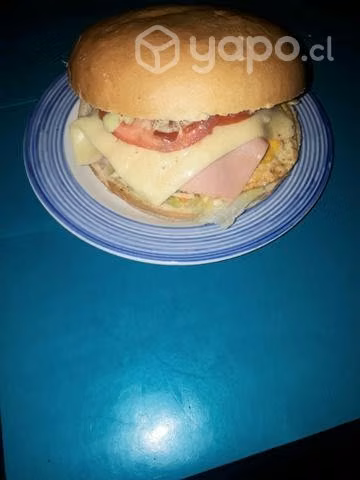 Comida rápido a domicilio por encargo