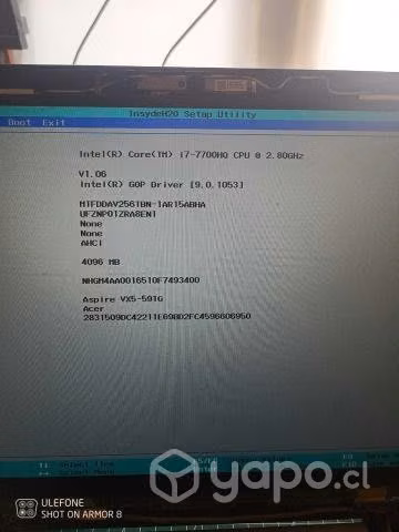Notebook acer nitro 5 aspire vx15 desarme - Imagen 4