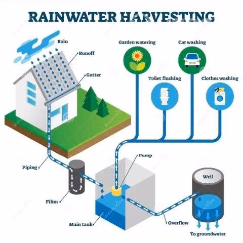 Recolección de aguas lluvia para consumo