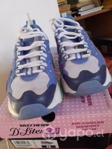 Zapatillas skechers coloridas
