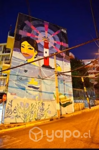 Se arrienda habitación a mujer en Valparaíso