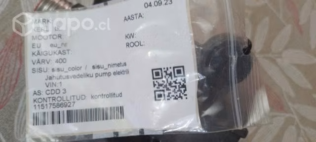 Bomba de agua BMW original motores E60