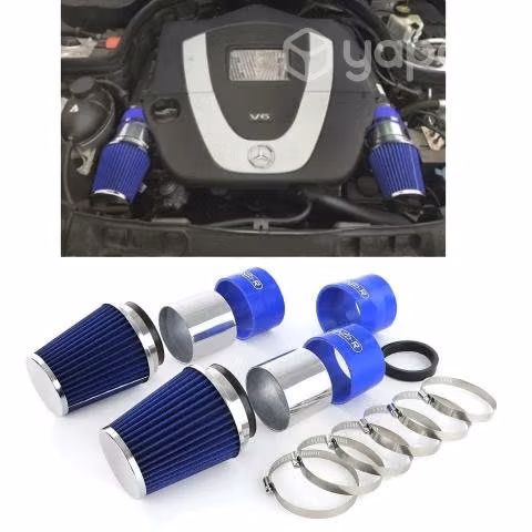 Mercedes-Benz W204 intake-azul-2 cónicos