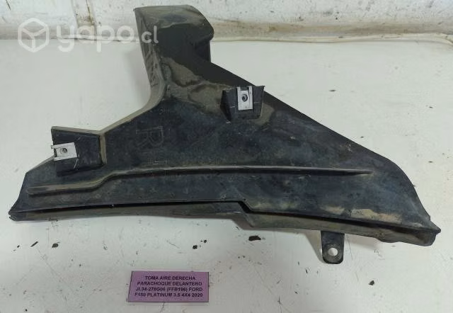Toma Aire Der Parachoq Del (FFB196) Ford F150 Plat
