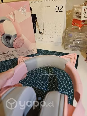 Audífonos RAZER Kraken BT Kitty Edition - Imagen 3