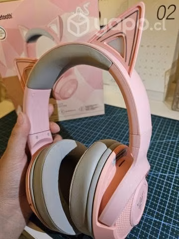 Audífonos RAZER Kraken BT Kitty Edition - Imagen 2