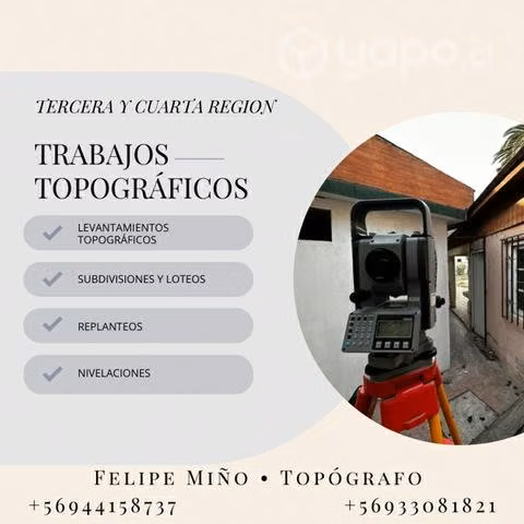 Servicios topográficos