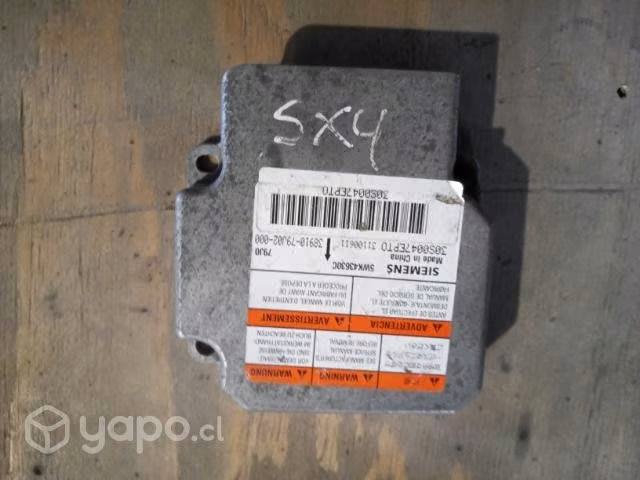 Suzuki sx4 modulo airbag cajetin envio regiones