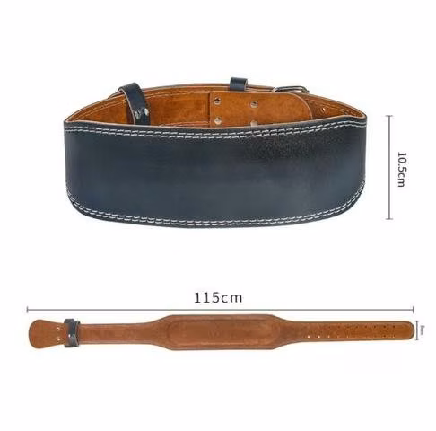 Cinturón lumbar negro - Imagen 4