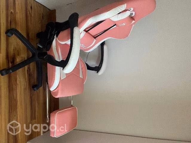 Silla gamer rosada - Imagen 2
