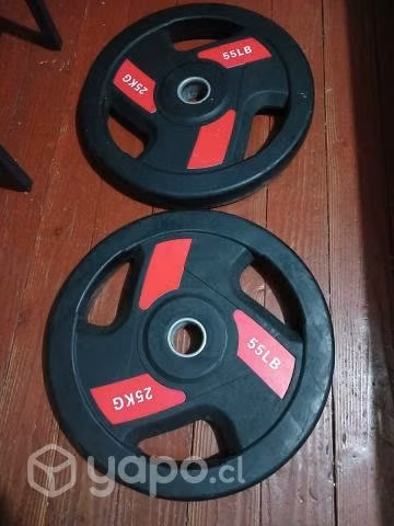 Discos 10kg, 20kg y 25kg