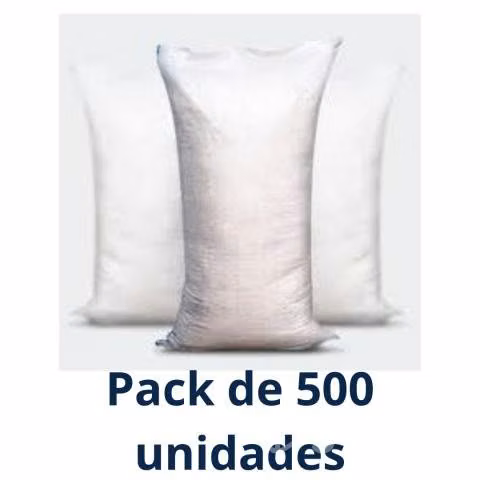 Sacos Blanco 60x90 cm 500 UNIDADES