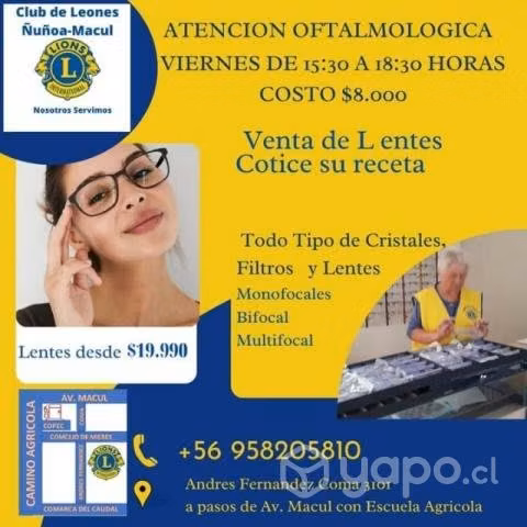 Lentes opticos