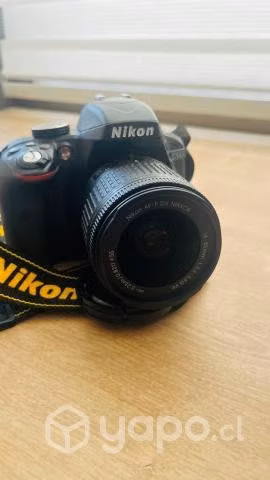 Cámara Nikon D3300 + Lente y Bolso