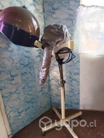 Lavapelos y secador de pelo