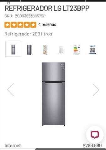Refrigerador LG, modelo LT23BPP. - Imagen 2